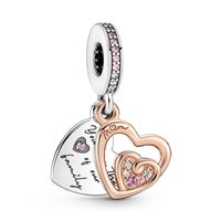 Charm Pandora Donna Pandora Moments in Lega metallica Zirconia 781020C01 - 781020C01